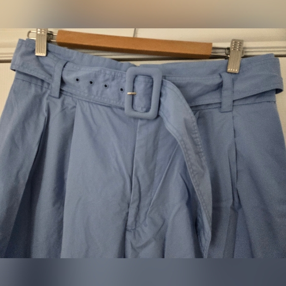 Zara Wide Leg Belted Trousers size L - Picture 3 of 7